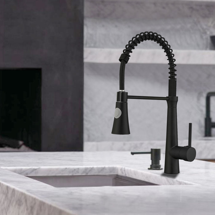 Clihome Pull Down Kitchen Faucet & Reviews Wayfair